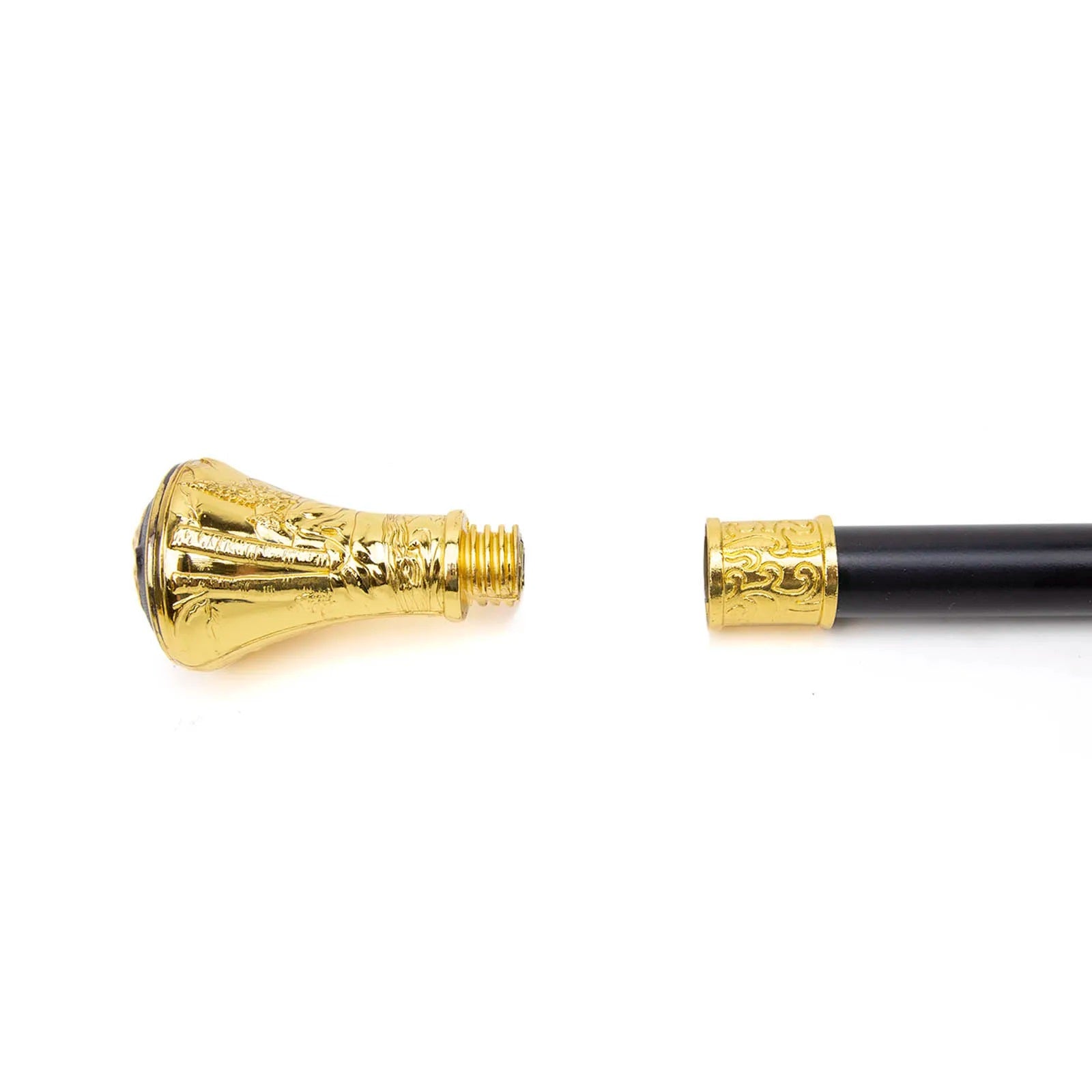 Gold Roaring Bear Luxury Walking Stick