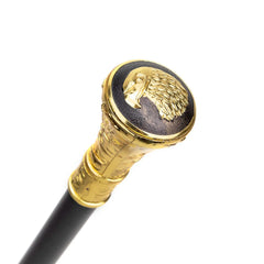 Gold Eagle Hawk Luxury Walking Stick